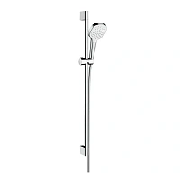 Душевой гарнитур Hansgrohe Croma Select E хром, белый