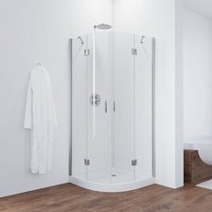 Душевой уголок стекло прозрачное Vegas-glass AFS 120 01