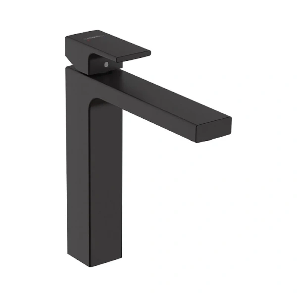 Смеситель для раковины Hansgrohe Vernis Shape черный матовый 71591670 (детальная фотография)
