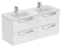 Тумба под раковину подвесная Ideal Standard Tempo 120 см белый лак глянцевый