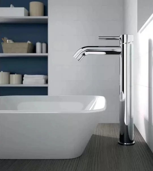 Смеситель для раковины Ideal Standard Ceraline с удлиненным корпусом BC269AA (детальная фотография), современные, hi-tech