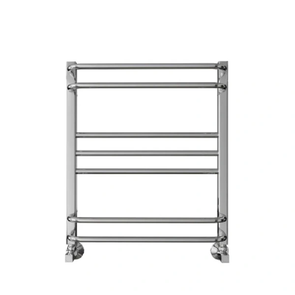 Полотенцесушитель водяной Акватек Бетта 50x60 см хром AQ KRC0760CH (детальная фотография)