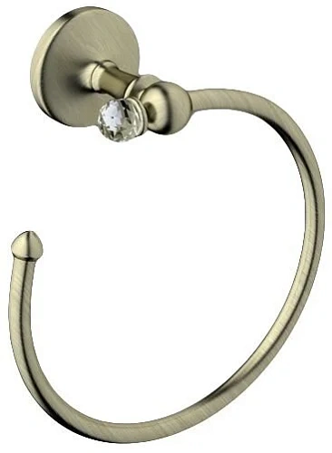 Полотенцедержатель, бронза, Art&Max Antic Crystal - фото 2