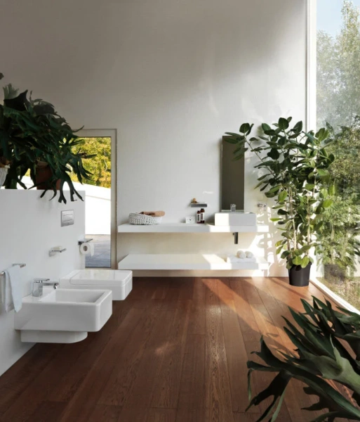 Раковина накладная Laufen Living City 8.1743.3 (детальная фотография), 60 см