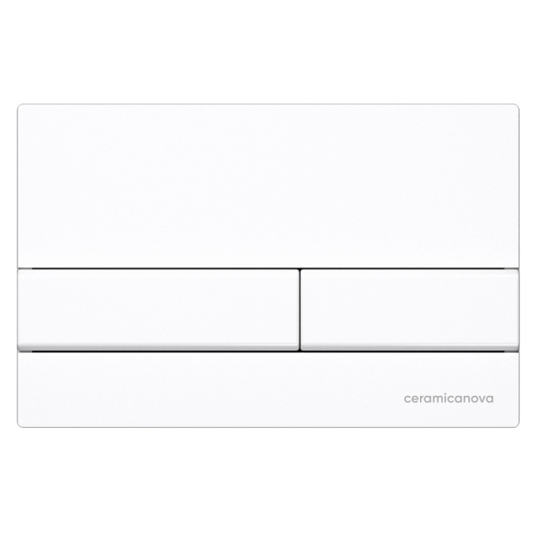 Инсталляция для унитаза Ceramica Nova Envision кнопка белая CN1002W (детальная фотография), для унитаза