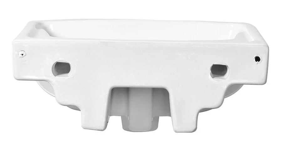 Раковина Santek Лонги 55 см белая 1.WH50.1.755 (детальная фотография), одинарные, недорогие