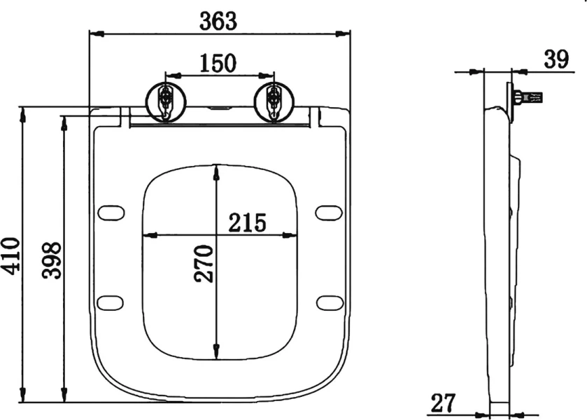 Крышка-сидение с микролифтом BelBagno Aurora белая BB8604SC (детальная фотография), в наличии
