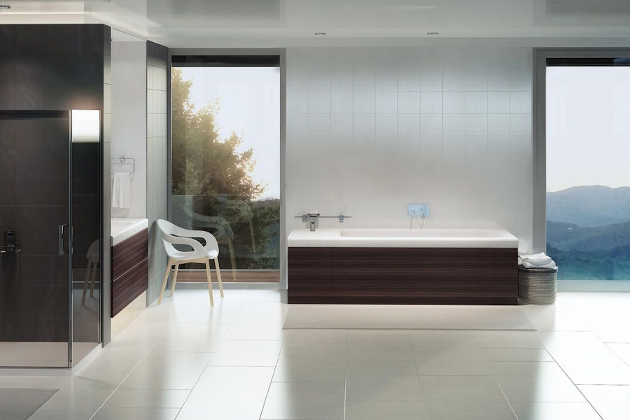 Ванна Balteco Integra 210 с двумя боковыми и фронтальной панелью (детальная фотография), по запросу