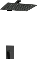 Душевой комплект WasserKRAFT Glan черный