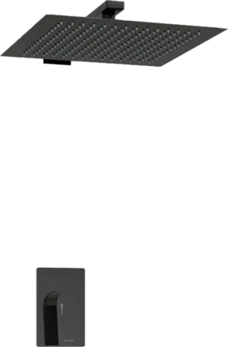 Душевой комплект WasserKRAFT Glan черный - фото 1