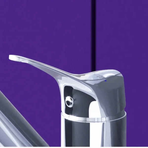 Смеситель для кухни Dorff Ultra с вытяжным изливом D5000000 (детальная фотография), хром