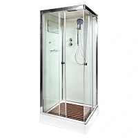 Душевая кабина Deto K 90x90 см стекло прозрачное