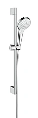 Душевой гарнитур Hansgrohe Croma Select S белый/хром