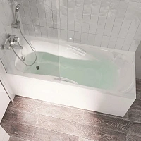 Ванна акриловая 1MarKa Calypso 01каи1775кп, 170 x 75 см, цвет белый