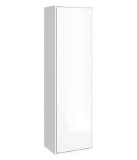 Шкаф-пенал подвесной Aqwella Genesis 35 см белый