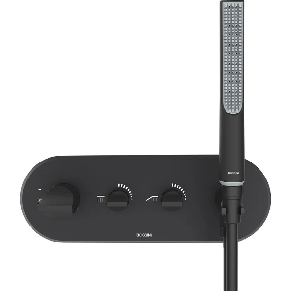 Смеситель для душа Bossini Apice черный матовый Z00523.073 (детальная фотография)