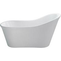 Ванна из литьевого мрамора, цвет черно-белый, Romance Collections Artemida