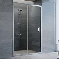 Душевая дверь профиль глянцевый хром стекло прозрачное Vegas-glass