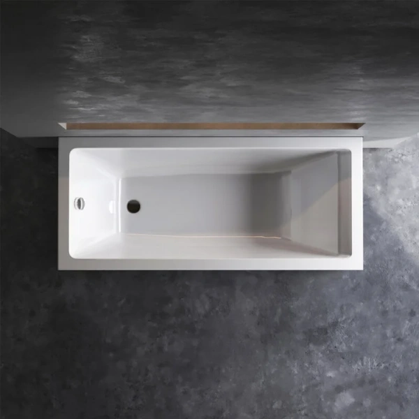 Ванна акриловая Am.Pm Gem 160x70 белая W93A-160-070W-A (детальная фотография), прямоугольные