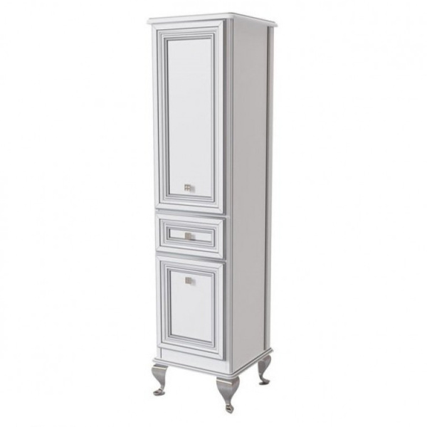 Шкаф-пенал напольный Caprigo Fresco 40 см Bianco 10650R-В016 (детальная фотография)