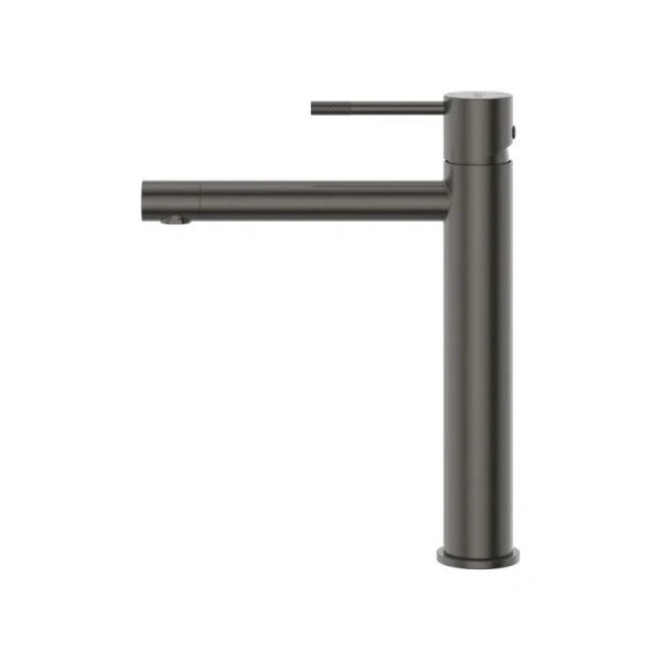 Смеситель для раковины Cezares Relax оружейная сталь RELAX-LC2-GM-W0 (детальная фотография), современные, hi-tech