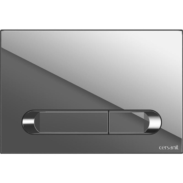 Клавиша смыва Cersanit Estetica хром глянцевый 64110 (детальная фотография)