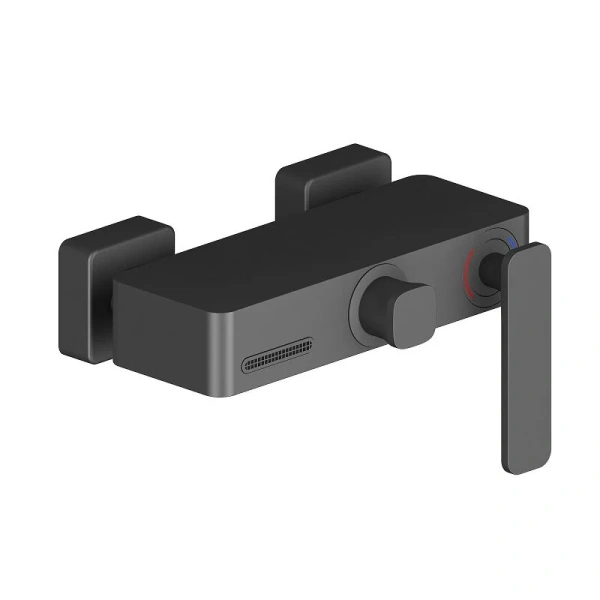 Смеситель для ванны черный Timo Torne 4314/03Y  (детальная фотография), современные, hi-tech