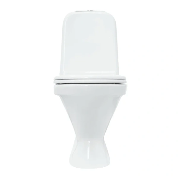 Унитаз компакт Sanita Самарский белый WC.CC/Samarsky/1-P/WHT.G/S1 (детальная фотография), недорогие, компакт, низкие