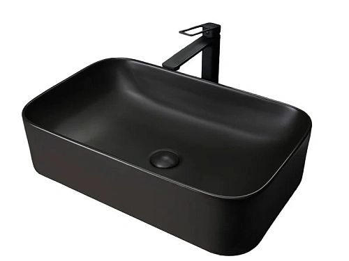 Раковина GID Geometrico Bm9599 61 см черная - фото 2