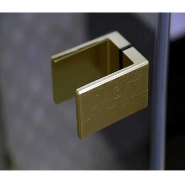 Душевой уголок Cezares Bellagio 120x90 см профиль брашированное золото BELLAGIO-AH-1-120/90-C-BORO (детальная фотография), 120х90