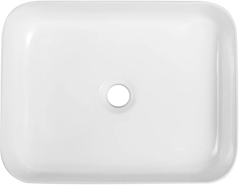 Раковина Aquanet Soul 50 см белая SOUL-1 (детальная фотография), современные, hi-tech