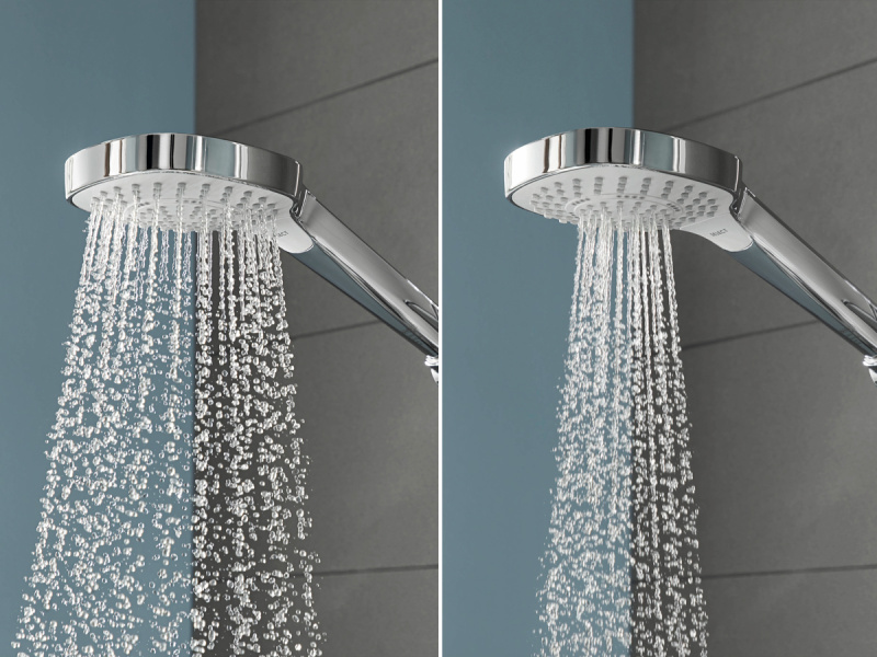 Душевая стойка Hansgrohe Croma E хром 27687000 (детальная фотография), хром