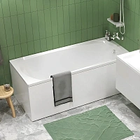 Ванна акриловая 1MarKa Elegance 01эл1570кс1+, 150 x 70 см, цвет белый
