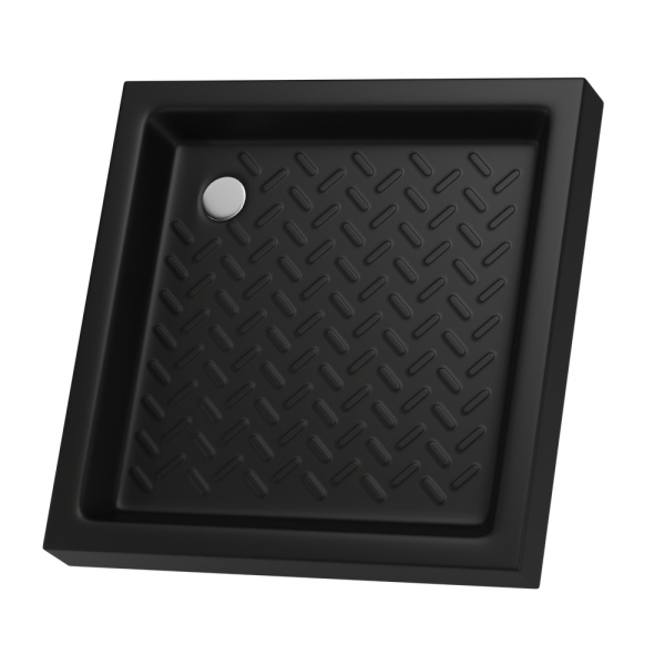 Душевой поддон RGW CER CR B 90x90 см квадратный черный 19170199-04 (детальная фотография)