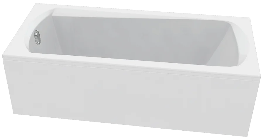 Акриловая ванна C-Bath Clio CBQ003004 150 х 70 см, белая (детальная фотография), 150x70 см