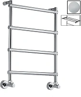 Полотенцесушитель водяной цвет:хром Margaroli 442, 4 секции с полкой