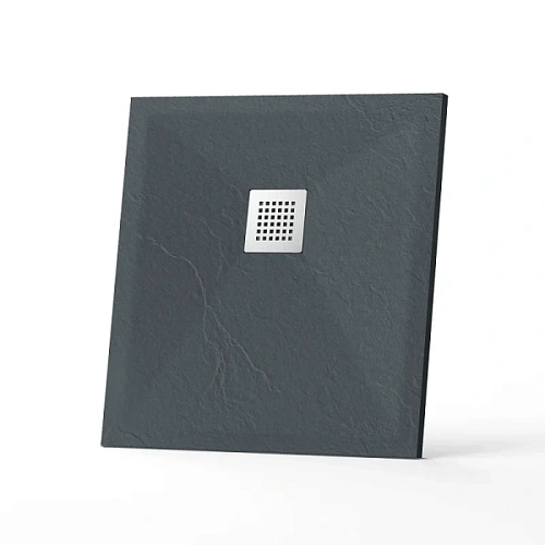 Душевой поддон RGW Stone Tray-G 90x90 см графит - фото 6