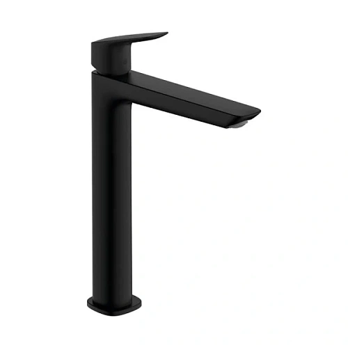 Смеситель для раковины Hansgrohe Logis матовый черный - фото 1