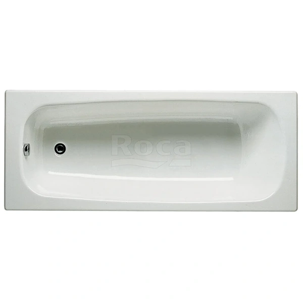 Чугунная ванна Roca Continental 7.2129.0.100.R 170 х 70 см (детальная фотография), современныe, hi-tech