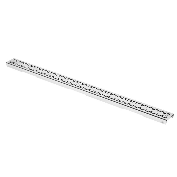 Решетка Tece TECEdrainline royal 100 см нержавеющая сталь глянец 601040 (детальная фотография), решетка