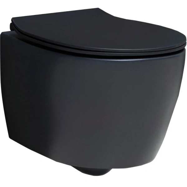 Унитаз подвесной Allen Brau Fantasy черный 4.11004.31 (детальная фотография)