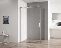Душевой уголок Cezares Stylus-Soft 120х90 см прозрачное стекло