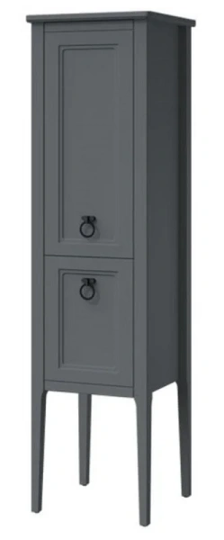 Шкаф-пенал напольный Caprigo Jersey 43 см графит, левый 34350L-TP810 (детальная фотография)