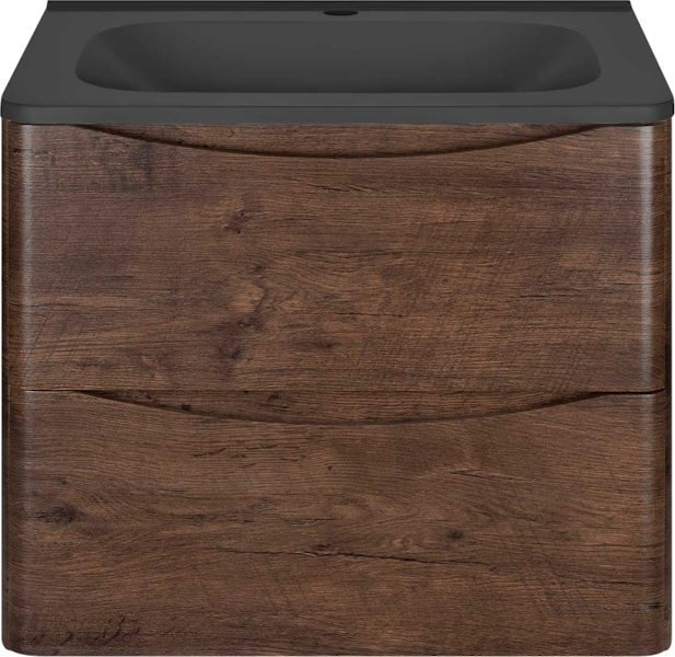 Тумба под раковину подвесная Vincea Paola 58,9 см R.Wood VMC-2P600RW (детальная фотография), 60 см