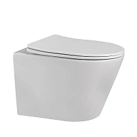 Унитаз подвесной Abber Bequem белый