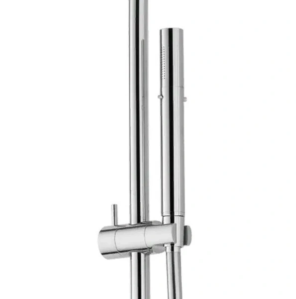 Душевая стойка Cezares Eco хром ECO-CVD-01 (детальная фотография), с изливом