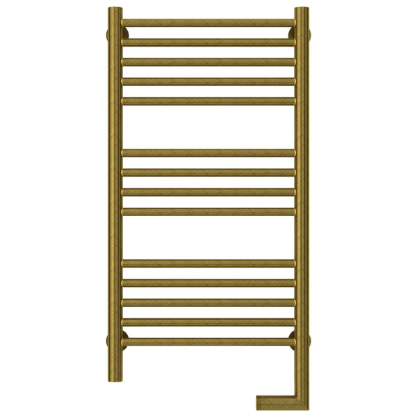 Полотенцесушитель электрический правый, цвет состаренная бронза перемычка прямая Сунержа Богема 2.0 800х400 05-5205-8040 (детальная фотография), по запросу