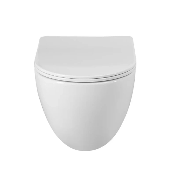 Унитаз подвесной BelBagno Amanda с сиденьем микролифт BB051CH-TOR-FC/SC (детальная фотография), недорогие, безободковые, сиденье с микролифтом , с антивсплеском
