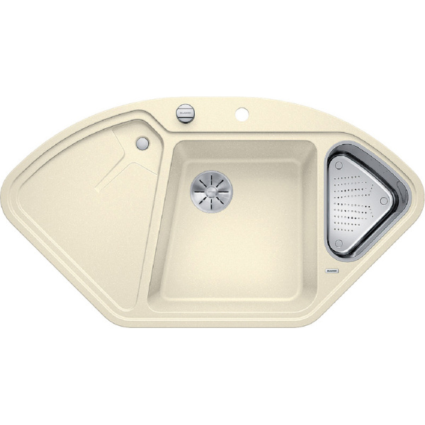 Мойка для кухни Blanco Delta (детальная фотография), из искусственного гранита