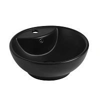 Раковина Abber Bequem 46 см черная матовая